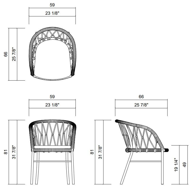 SILLA SIN BRAZOS