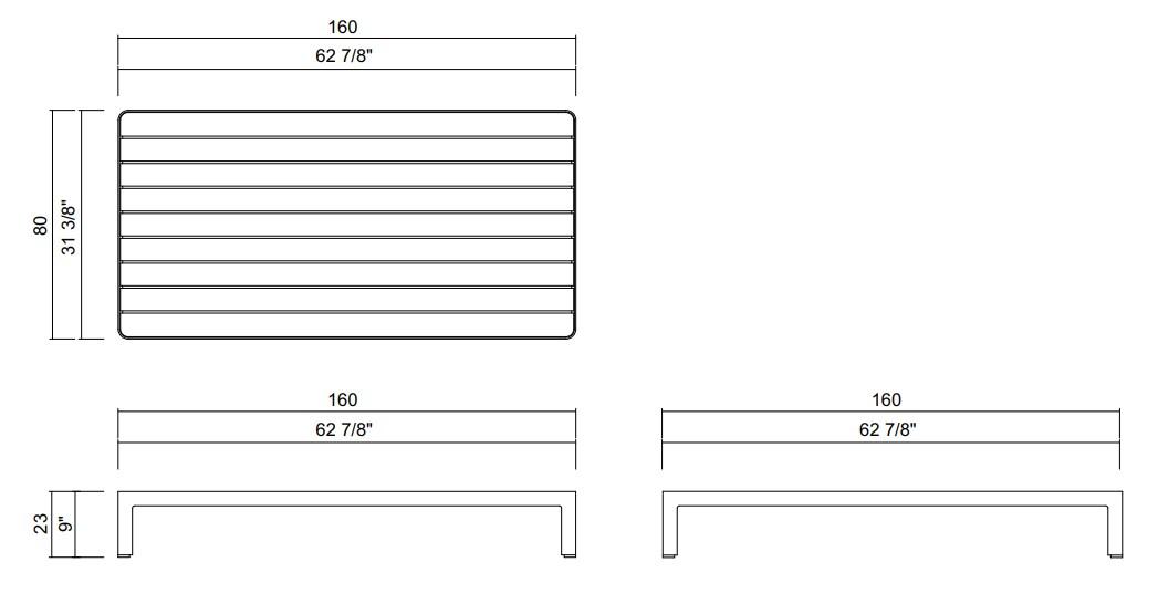 MODULO 160X80 CM OÁSIS