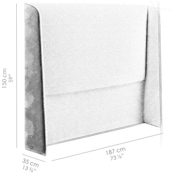 CABECERA STRATUS - COLCHÓN 158 X 198 CM