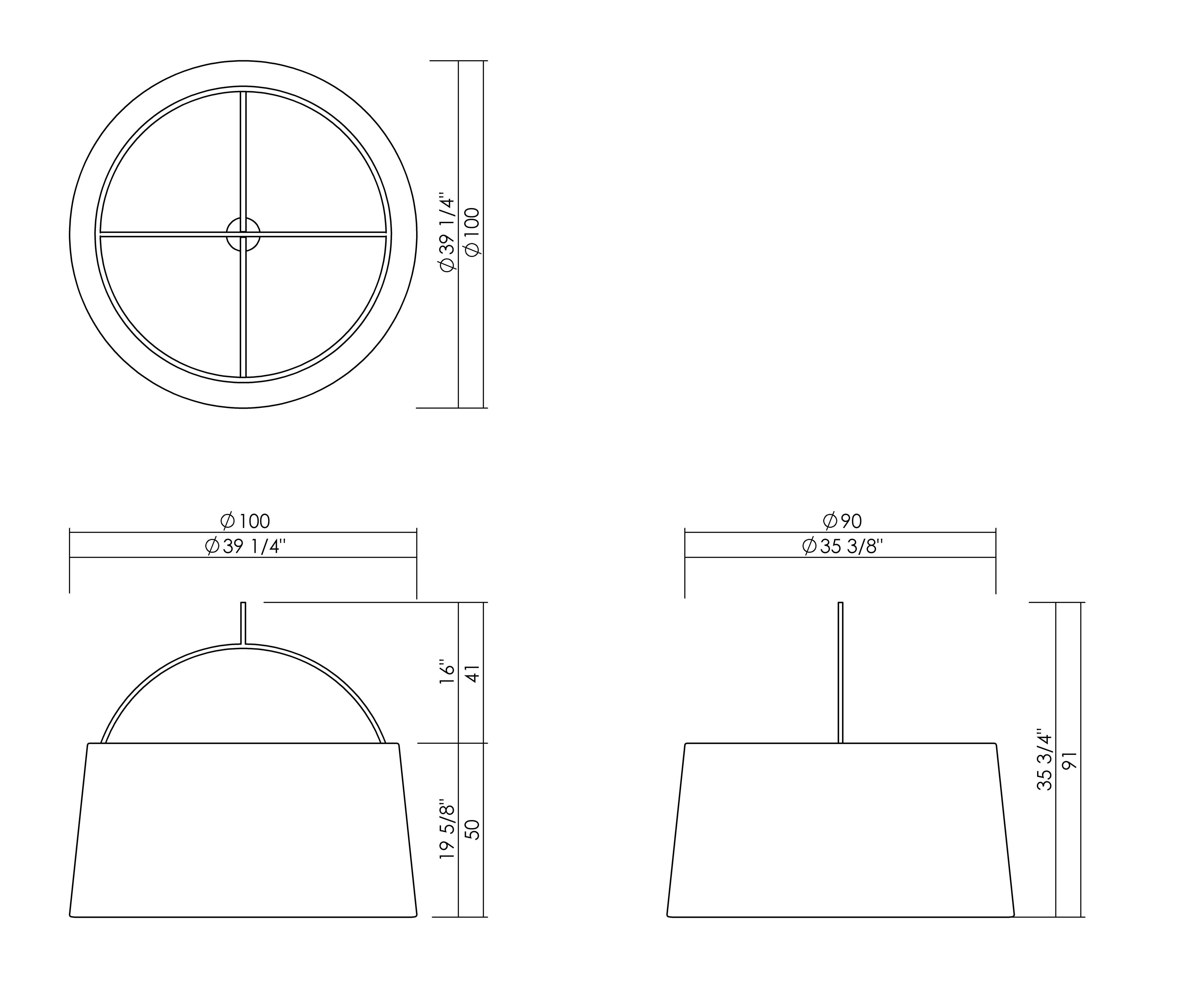 LUMEN PENDANT D39 1/4"