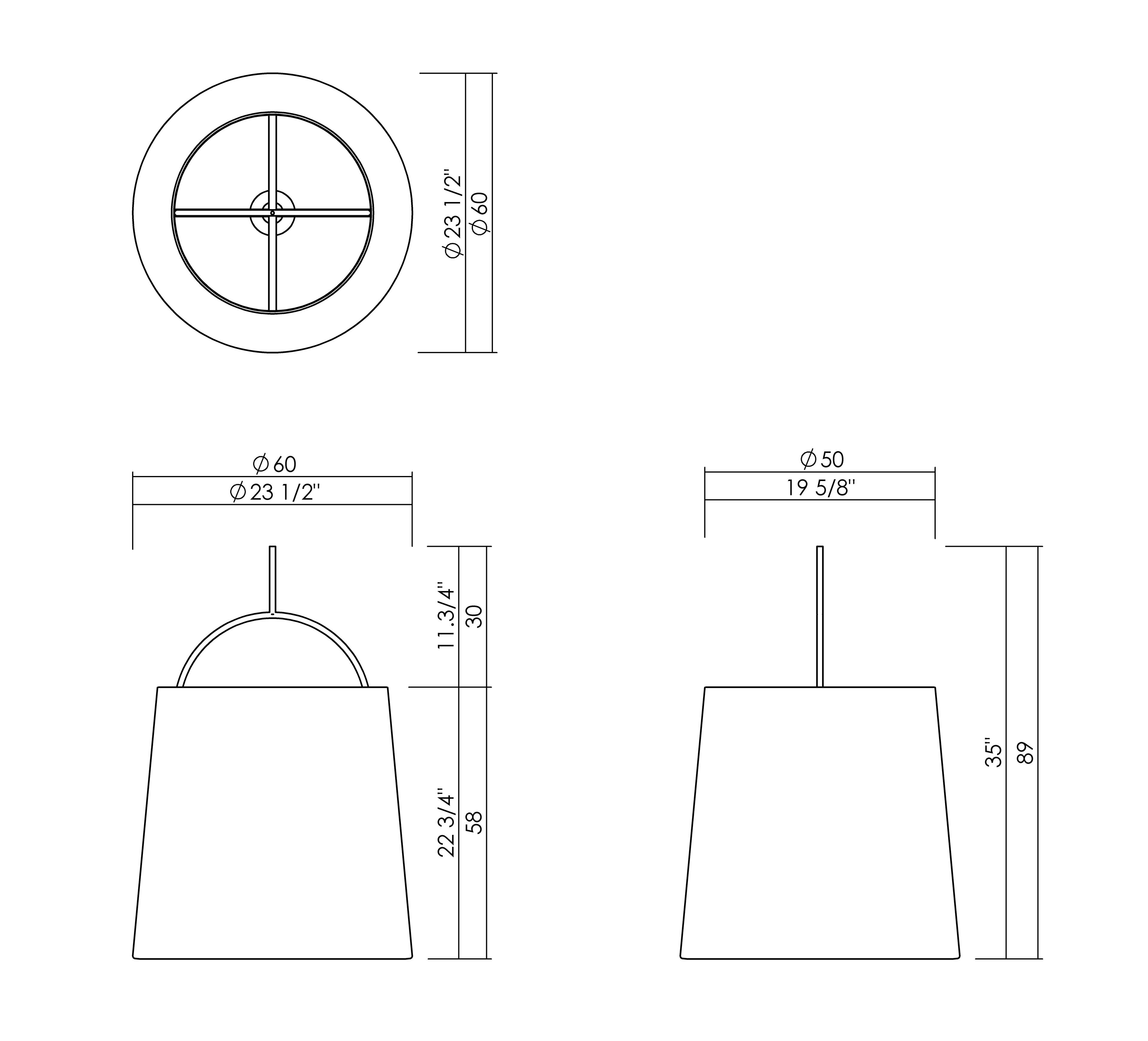 LUMEN PENDANT D23 1/2"