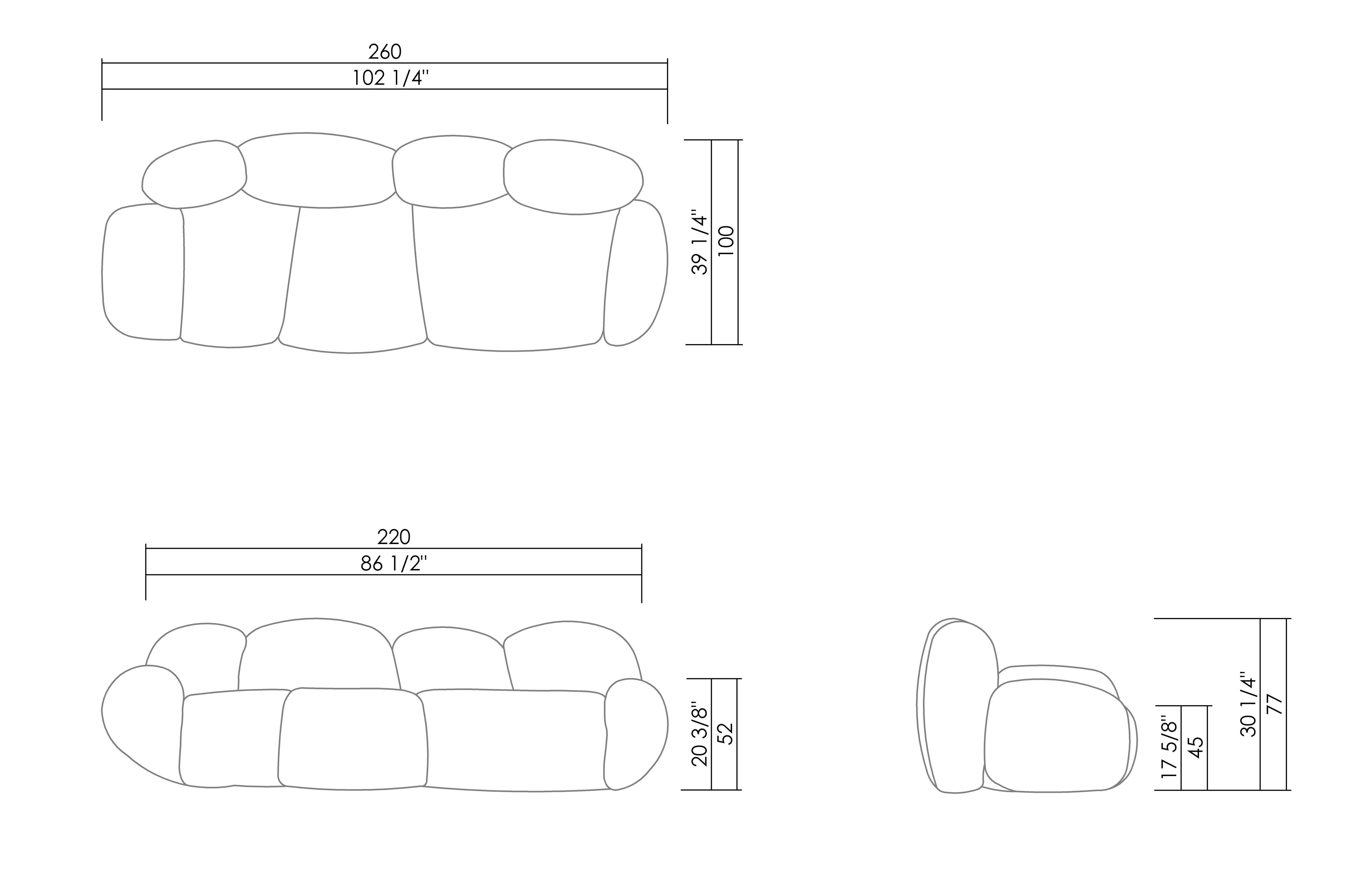 NUAGE SOFA 102 1/4