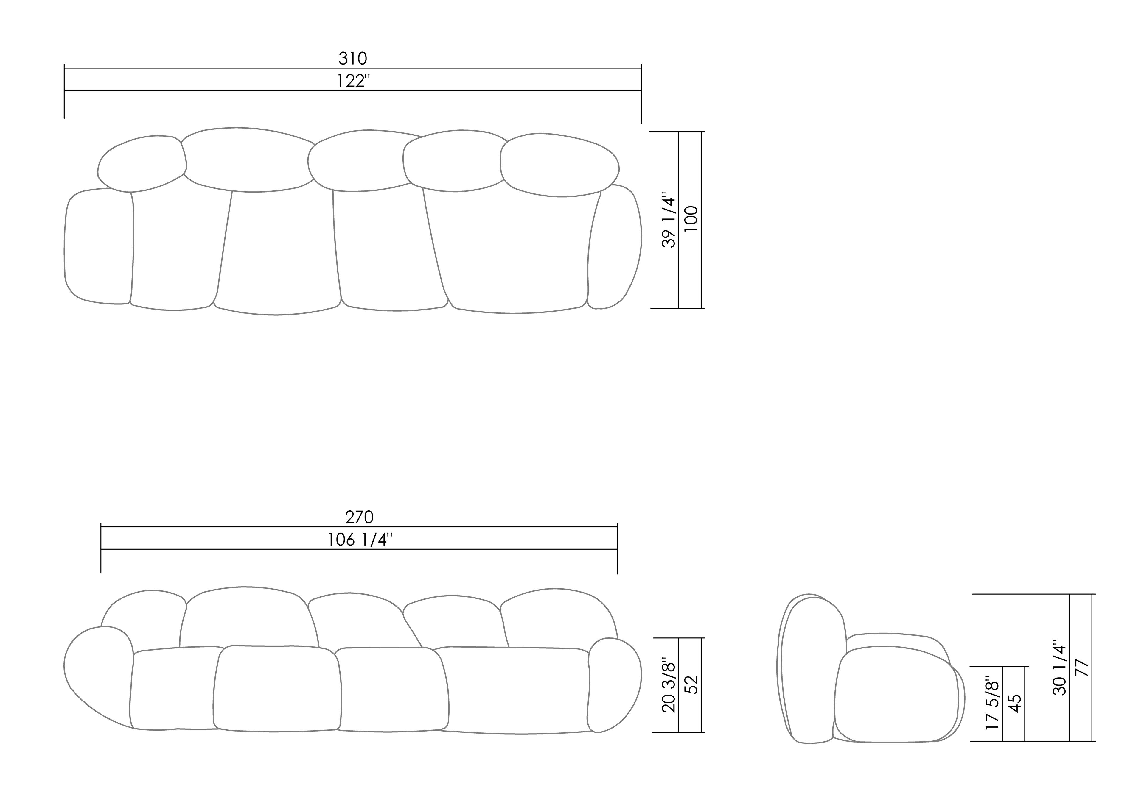 SOFA 310 NUAGE