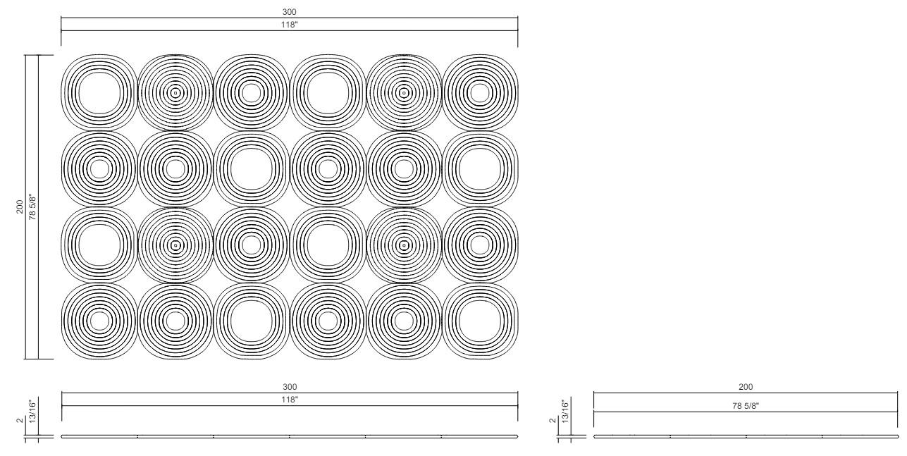 ALFOMBRA 300 X 200 CM GIOCO