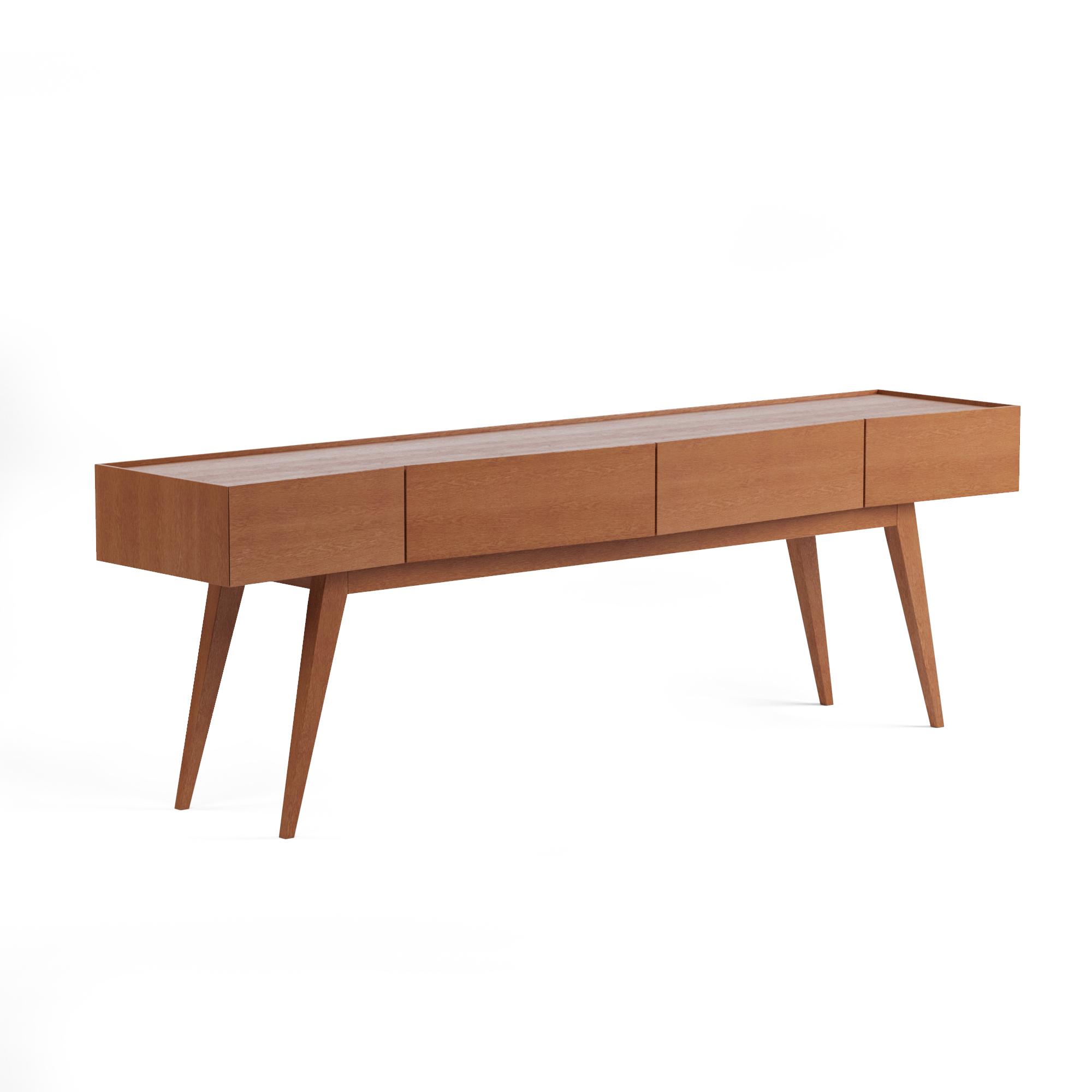 DIAMANTE WOOD TOP CONSOLE