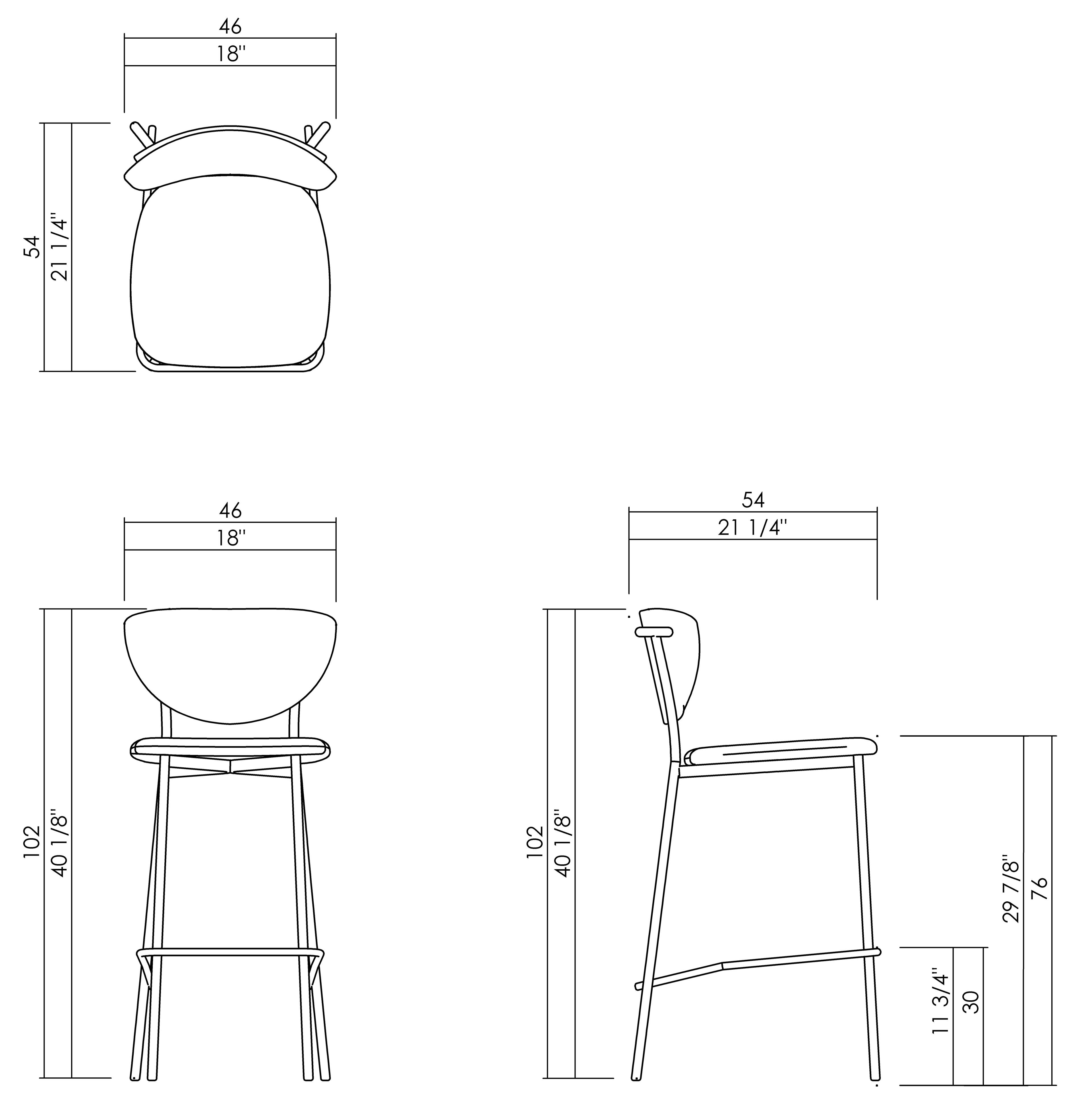 HIGH BARSTOOL