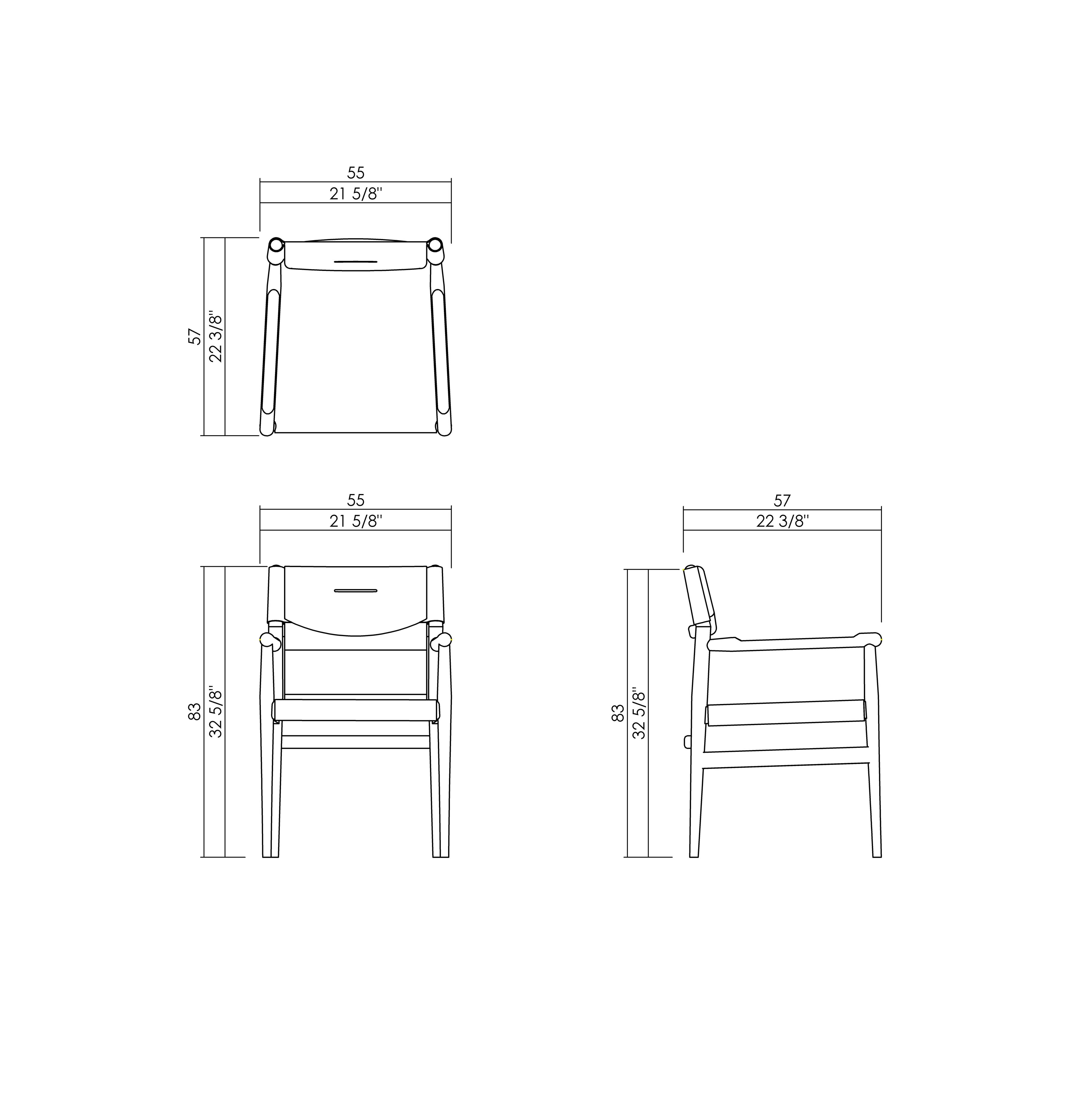 CHAIR WITHOUT ARMS