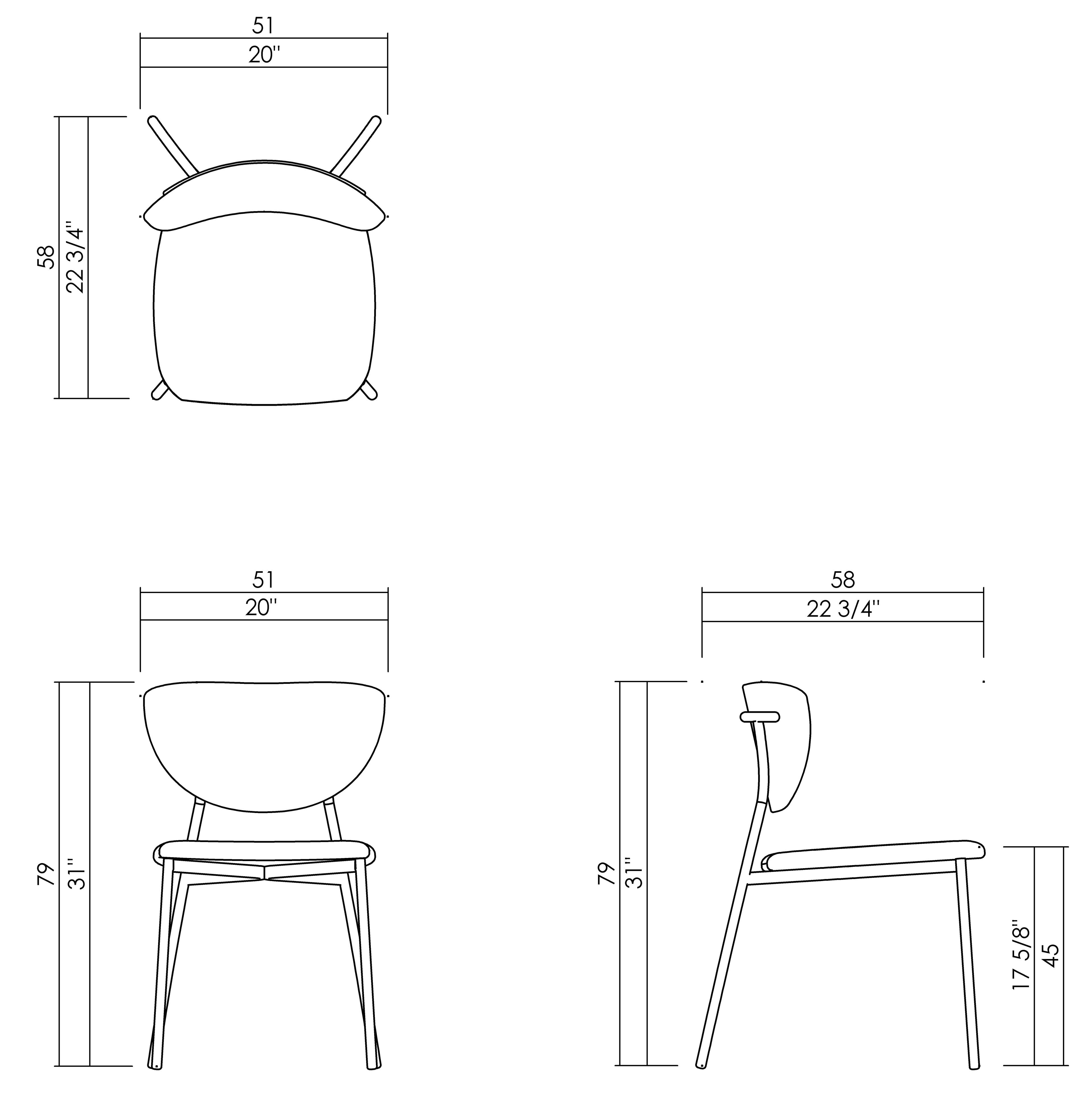 CHAIR WITH ARMS